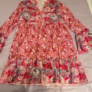Floral size L dress